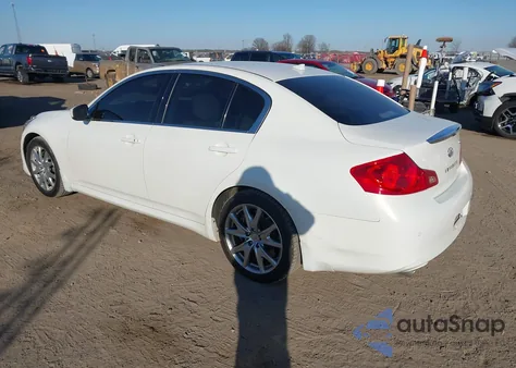 2010 Infiniti G37 Journey z USA, uszkodzony, nr VIN JN1CV6AP1AM404287